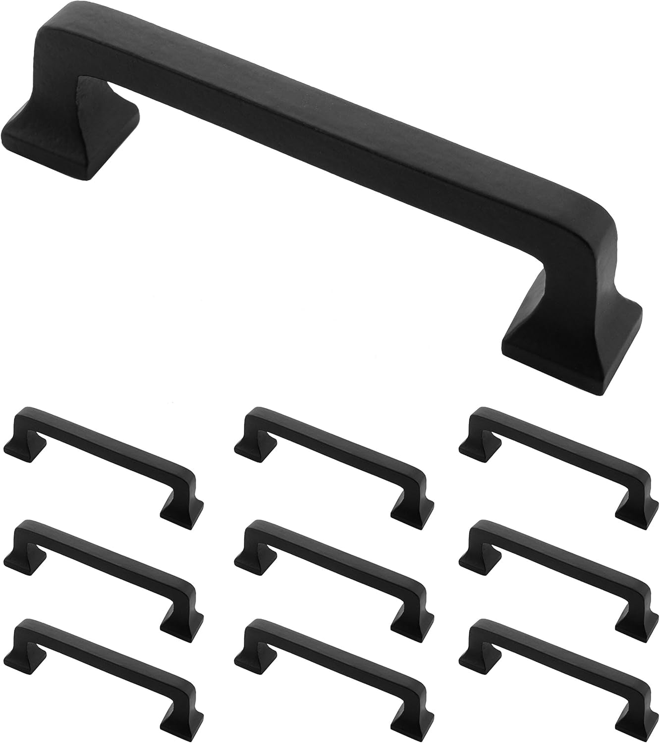 Serrano Handles 25 Pack Black 4 Inch Hole Center